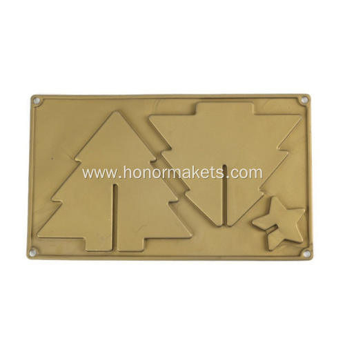 Silicone Christmas cake chocolate mold